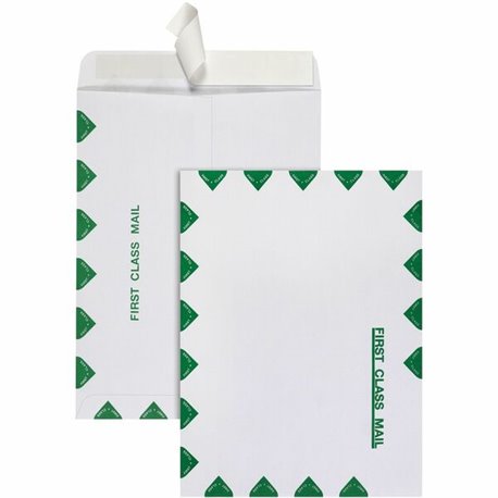 Quality Park 9 x 12 Catalog Mailing Envelopes with Redi-Strip Self-Seal Closure - Catalog - 9" Width x 12" Length - 28 lb - Peel