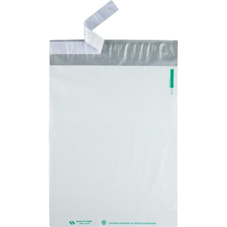 Quality Park 9 x 12 Poly Shipping Mailers with Self-Seal Closure - Document - 9" Width x 12" Length - Self-sealing - Polypropyle