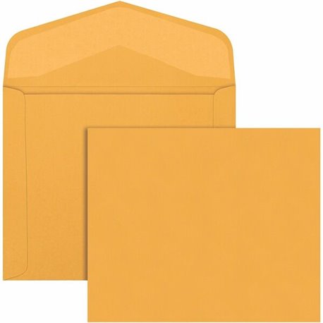 Quality Park 10 x 12 Extra Heavyweight Document Mailers - Catalog - 10" Width x 12" Length - 50 lb - Gummed - Kraft - 100 / Box 