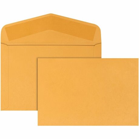 Quality Park 10 x 15 Extra Heavyweight Document Mailers - Document - 10" Width x 15" Length - 40 lb - Gummed - Kraft - 100 / Box