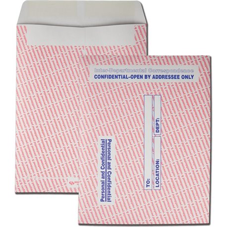 Quality Park 10 x 13 Personal and Confidential Inter-Departmental Envelopes - Inter-department - 10" Width x 13" Length - 28 lb 