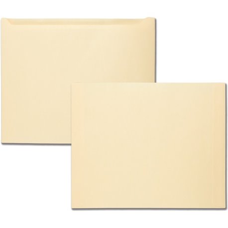 Quality Park File Jacket - 9 1/2" x 11 3/4" - Cameo - 100 / Box