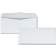 Quality Park No. 10 Business Envelopes - Business - 10 - 4 1/8" Width x 9 1/2" Length - 24 lb - Gummed - Wove - 500 / Box - Whit