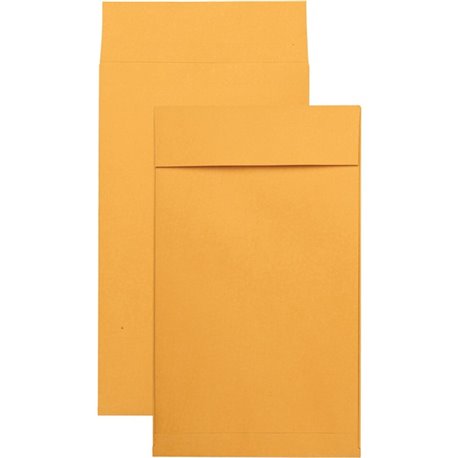 Quality Park 10 x 15 x 2 Expansion Envelopes with Self-Seal Closure - Expansion - 10" Width x 15" Length - 2" Gusset - 40 lb - S