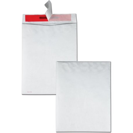 Survivor 10 x 13 DuPont Tyvek Tamper Indicating Panel Catalog Mailers - Security - 10" Width x 13" Length - 14 lb - Peel & Seal 