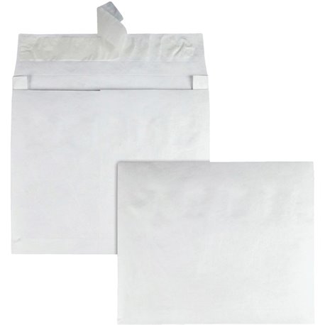 Survivor 10 x 13 x 2 DuPont Tyvek Expansion Mailers with Self-Seal Closure - Expansion - 10" Width x 13" Length - 2" Gusset - 18