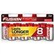 Rayovac Fusion Alkaline D Batteries - For Multipurpose - D - 8 / Pack