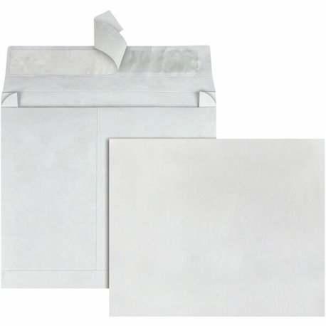 Survivor 10 x 15 x 2 DuPont Tyvek Expansion Envelopes with Self-Seal Closure - Expansion - 10" Width x 15" Length - 2" Gusset - 