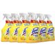 Lysol Lemon All Purpose Cleaner - Ready-To-Use - 32 fl oz (1 quart) - Lemon Breeze Scent - 12 / Carton - Deodorize, Disinfectant