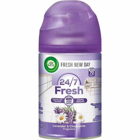 Air Wick Freshmatic Dispenser Refill Lavender Spray - Aerosol - 5.9 fl oz (0.2 quart) - Lavender, Chamomile - 1 Each