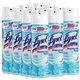 Lysol Crisp Linen Disinfectant Spray - 19 fl oz (0.6 quart) - Crisp Linen Scent - 12 / Carton - Easy to Use - Clear