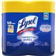 Lysol Disinfecting Wipes - Lemon Lime Scent - 80 / Canister - 2 / Pack - Pre-moistened, Disinfectant, Antibacterial - White