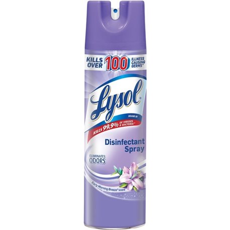 Lysol Early Morning Breeze Disinfectant Spray - For Multipurpose - 19 fl oz (0.6 quart) - Early Morning Breeze Scent - 1 Each - 