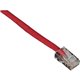 Black Box Gigabase Cat. 5E UTP Patch Cable - RJ-45 Male - RJ-45 Male - 2ft - Red