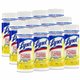 Lysol Lemon/Lime Disinfect Wipes - For Multi Surface, Multipurpose - Lemon & Lime Blossom Scent - 7" Length x 7.25" Width - 35 /