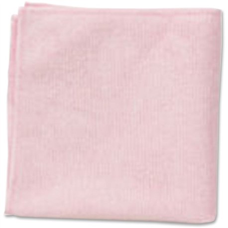 Rubbermaid Commercial Microfiber Light-Duty Cleaning Cloths - For Commercial - 16" Length x 16" Width - 24 / Bag - Bleach-safe, 