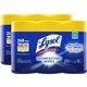 Lysol Lemon/Lime Disinfecting Wipes - For Multi Surface, Multipurpose - Lemon, Lime Blossom Scent - 80 / Canister - 6 / Carton -