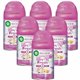 Air Wick Freshmatic Life Scents Refill - Spray - 5.9 fl oz (0.2 quart) - Summer Delights - 60 Day - 6 / Carton - Wall Mountable,