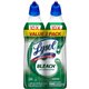 Lysol Bleach Toilet Bowl Cleaner - 24 fl oz (0.8 quart)Bottle - 2 / Pack - Disinfectant, Deodorize - Blue