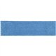 Rubbermaid Commercial Adaptable Flat Mop Microfiber Pad - 19.5" Length x 5.5" Depth - MicroFiber - Blue - 1Each