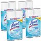 Lysol Crisp Linen Disinfectant Spray - Ready-To-Use - 19 oz (1.19 lb) - Crisp Linen Scent - 2.0 / Pack - 4 / Carton - Clear