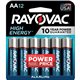 Rayovac High Energy Alkaline AA Batteries - For Multipurpose - AA - 12 / Pack