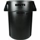 Rubbermaid Commercial Brute 44-Gallon Vented Utility Container - 44 gal Capacity - Round - Handle, Heavy Duty, Reinforced, UV Co