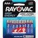 Rayovac High-Energy Alkaline AAA Batteries - For Multipurpose - AAA - 10 Year Shelf Life - 12 / Pack