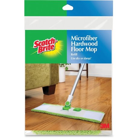 Scotch-Brite Hardwood Floor Mop - MicroFiber - 6 / Carton