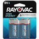 Rayovac High-Energy Alkaline 9-Volt Batteries - For Multipurpose - 9V - 9 V DC - 4 / Pack