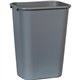 Rubbermaid Commercial 41 QT Large Deskside Wastebaskets - 10.25 gal Capacity - Rectangular - Dent Resistant, Durable, Rust Resis