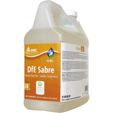 RMC DfE Sabre Heavy Duty Bio-Catalytic Degreaser - For Food Service Area, Kitchen, Restroom, Floor - Concentrate - 64.2 fl oz (2