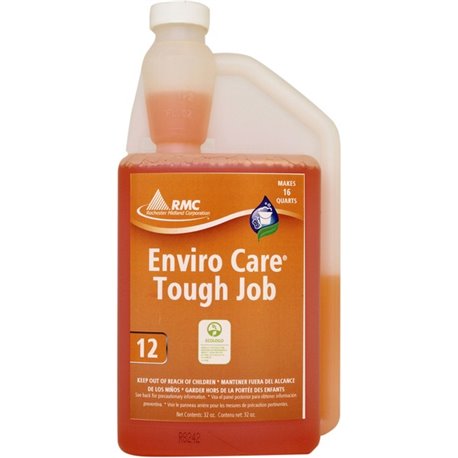 RMC Enviro Care Tough Job Cleaner - For Wall, Floor, Machinery - 32 fl oz (1 quart) - 1 Each - Heavy Duty, Bio-based, Dilutable 