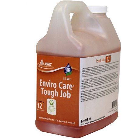 RMC Enviro Care Tough Job Cleaner - For Hard Surface - Concentrate - 64.2 fl oz (2 quart) - 4 / Carton - Heavy Duty, Bio-based -