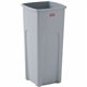 Rubbermaid Commercial Untouchable Square Container - 23 gal Capacity - Square - 31" Height x 15.5" Width x 16.5" Depth - Plastic