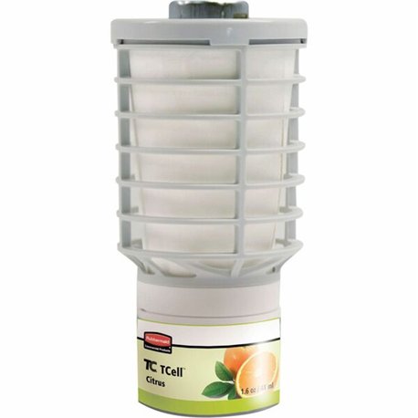 Rubbermaid Commercial TCell Dispenser Fragrance Refill - 6000 ft� - Citrus - 60 Day - 1 Each - Odor Neutralizer, VOC-free, Recyc
