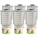 Rubbermaid Commercial TCell Dispenser Fragrance Refill - 6000 ft� - Citrus - 60 Day - 6 / Carton - Odor Neutralizer, VOC-free, R