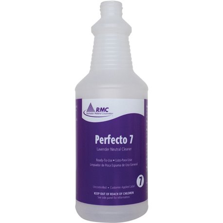 RMC Perfecto 7 Lavender Neutral Cleaner Bottle - 1 Each - Purple