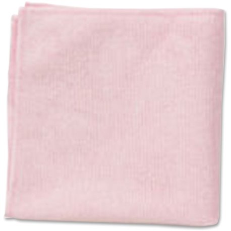 Rubbermaid Commercial Microfiber Light-Duty Cleaning Cloths - For Commercial - 16" Length x 16" Width - 24 / Bag - Bleach-safe, 