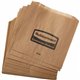 Rubbermaid Commercial Waxed Receptacle Bags - Kraft Paper - 250/Carton