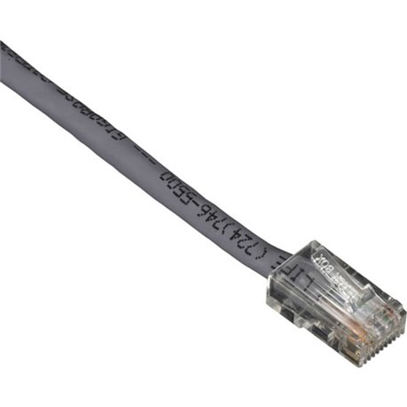 Black Box Gigabase Cat. 5E UTP Patch Cable - RJ-45 Male - RJ-45 Male - 30ft - Gray