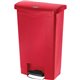 Rubbermaid Commercial Slim Jim 13-gal Step-On Container - Step-on Opening - Hinged Lid - 13 gal Capacity - Manual - Durable, Foo