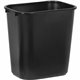 Rubbermaid Commercial 28 QT Medium Deskside Wastebasket - 7 gal Capacity - Rectangular - Durable, Dent Resistant, Rust Resistant