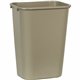 Rubbermaid Commercial 41 QT Large Deskside Wastebasket - 10.25 gal Capacity - Rectangular - Durable, Dent Resistant, Rust Resist