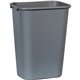 Rubbermaid Commercial 41 QT Large Deskside Wastebaskets - 10.25 gal Capacity - Rectangular - Dent Resistant, Durable, Rust Resis