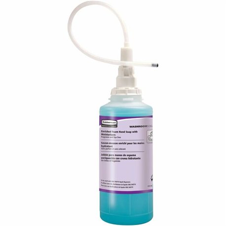 Rubbermaid Commercial Enriched Foam Hand Soap - Fresh Light Citrus ScentFor - 27.1 fl oz (800 mL) - Skin - Moisturizing - Teal -
