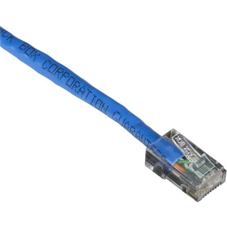 Black Box GigaTrue Cat. 6 Channel UTP Patch Cable - RJ-45 Male - RJ-45 Male - 2ft - Blue