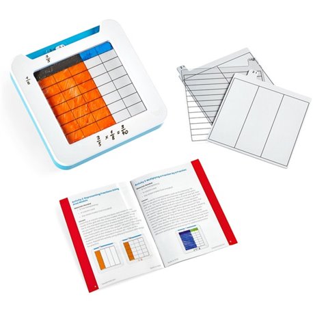 Learning Resources Hand2Mind Math Grid Activity Set - Skill Learning: Mathematics, Fraction, Graphing, Decimal, Operation, Probl