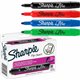 Sharpie Flip Chart Markers - Bullet Marker Point Style - Assorted Water Based Ink - Assorted Barrel - 4 / Set