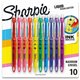 Sharpie Accent Highlighter - Liquid Pen - Micro Marker Point - Chisel Marker Point Style - Assorted Pigment-based Ink - 10 / Set